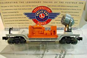 6-26768 Lionel 26768 Operating Searchlight Car 3520 Postwar Celebration Series Trains