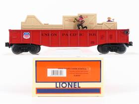 6-26791 Lionel O Gauge 3-rail Up Union Pacific Railroad Chase Gondola #26791