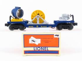 6-26793 Lionel O Gauge 3-rail Arr Alaska Extension Searchlight Car #26793