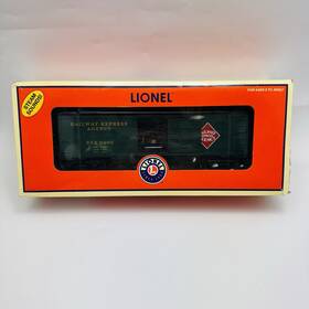6-26816 Lionel Railway Express Agency Boxcar With Steam Trainsounds O Gauge