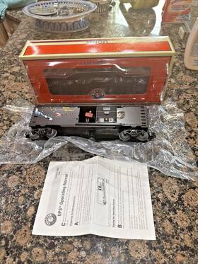 6-26829 Lionel O Gauge Ups Holiday Operating Boxcar Ln With Box