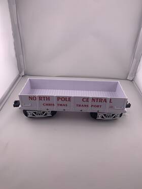 6-26874 Lionel North Pole Central Christmas Transport Car Gondola O Gauge 26874