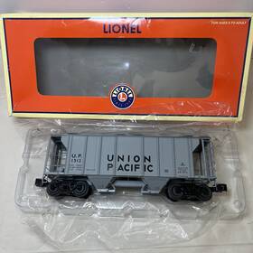 6-27016 Lionel 3-rl O Scale #1312 Up Union Pacific Ps-2 2-bay Covered Hopper Nib
