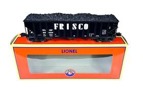 6-27078 Lionel O-gauge Die Cast Frisco Scale #88299 3-bay Open Hopper Car