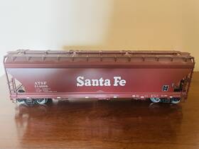 6-27490 Lionel O Gauge Santa Fe Acf 3-bay Hopper #314000