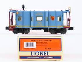 6-27656 Lionel O Gauge 3-rail Prr Polar Railroad Caboose 1212x With Lights And Smoke
