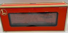 6-29268 Lionel Rio Grande 6565 Boxcar O Gauge With Magnetic Couplers Nib 1996