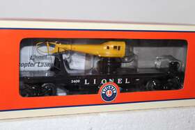 6-29313 Lionel #29313 Llrc 50th Anniversary Operating Helicopter Car