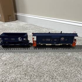 Lionel 6-29834 Trainsounds Tmcc Lines Bay Window Caboose / Ore Car