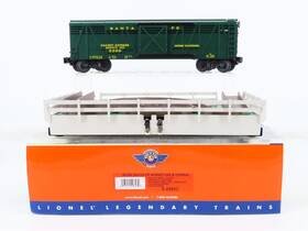 6-29843 Lionel O Gauge 3-rail Atsf Santa Fe Horse Car #3356 With Corral And Horses
