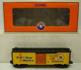 6-29933 Lionel O Gauge I Love New Mexico Boxcar Ln/box