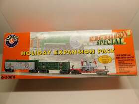 6-30011 Lionel O Scale Holiday Tradition Special Freight Car Expansion Pack