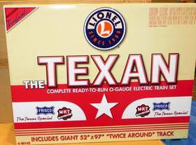 6-30142 Lionel The Texan Texas Special Aa Freight Set Frisco Mkt C-10 Two Loops
