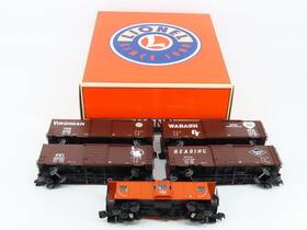 6-31731 Lionel O Gauge 3-rail Milw/rdg /wab Trainmaster Rolling Stock 5-car Set