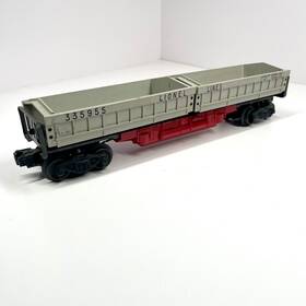 6-335955 Lionel O Gauge #335955 Twin Bin Operating Coal Dump Car