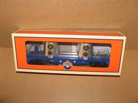 6-37016 Lionel Aec Atomic Radioactive Plutonium Flat Car Flashing Lights