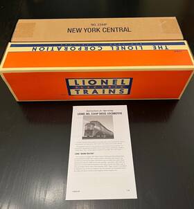 6-38310 Lionel Conventional Classics #2344 Nyc Twin Diesel Set - New