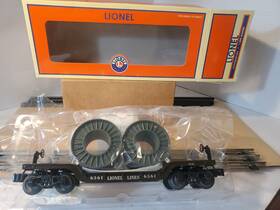 Lionel 6-39447 2007 O Guage Celebration #6561 Cable Reel Car With Wire New