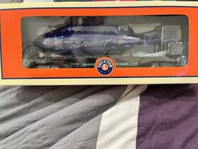 6-39486 Lionel Lionel-deep Sea Challenger Submarine Flatcar O Gauge Die-cast-new