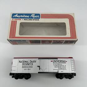 6-48805 Lionel Vintage American Flyer S Gauge Dairy Despatch Boxcar W Box