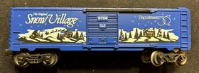 6-52096 Lionel O Gauge Original Department 56 Snow Village Box Car #9756 Ln/box