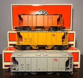 6-52400 Lionel 6-52400/1 Set Of 3 Milwaukee Road Mr Railroad Club Ps-2 2 Bay Hoppers New 6-52400 Lionel 6-52400/1 Set Of 3 Milwaukee Road Mr Railroad Club Ps-2 2 Bay Hoppers New