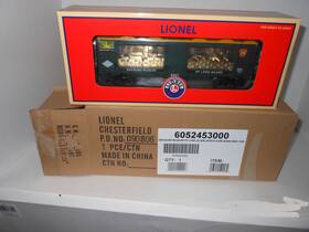 6-52453 Lionel #52453 Railroad Museum Of Long Island North Folk Bank Mint Car