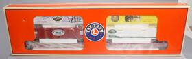 6-52482 Lionel O Gauge Vermont Railway Maxi-stack Car With Containers Tca 2008 Ln