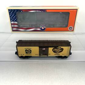 6-58038 Lionel Metca Division 2017 Charles Chips Box Car O Gauge New Club