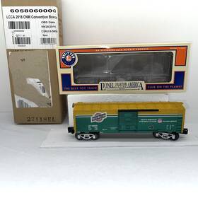 6-58060 Lionel 2018 Lcca Cnw Up Heritage Box Car Used O Chicago And Nw Club