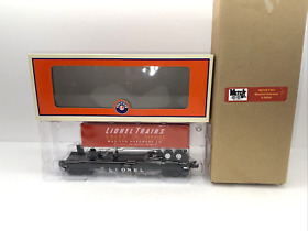 6-58504 Lionel Tca Metca Madison Hardware Trailer With Flatcar #52587 New O Tofc