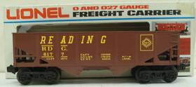 6-6177 Lionel O Gauge Reading 2-bay Short Hopper Ln/box