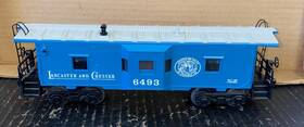 6-6493 Lionel 6493 Lancaster And Chester Bay Window Caboose