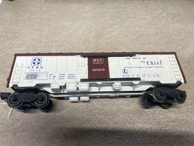 6-6672 Lionel Post War Santa Fe Refrigerator Car #6672