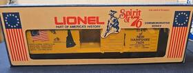 6-7609 Lionel O Gauge Inch Spirit Of Ft76 New Hampshire Box Car Item