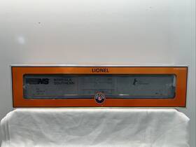 6-81798 Lionel - 86 Hi-cube Boxcar Norfolk Southern O Gauge Nib