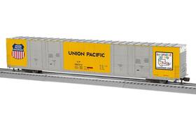 6-82419 Lionel Union Pacific 86 High-cube 8 Door Box Car #989212 O-scale