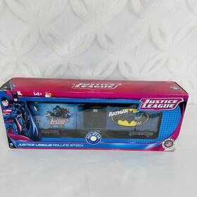 6-82679 Lionel Justice League Batman Boxcar Die-cast 2015 Sc Comics