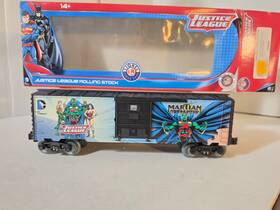 6-82952 Lionel Martian Manhunter Dc Comics Justice League Boxcar New Ob