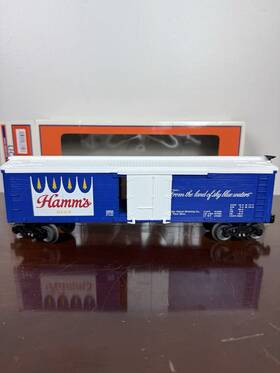 6-83655 Lionel Hamms Beer Wood Sided Reefer O27 Hamm Brewing Co
