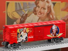 6-83781 Lionel #83781 Coca Cola Military Heritage Boxcar #2