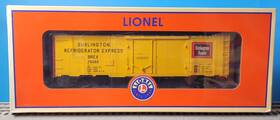 6-84117 Lionel Bm1 No. Burlinton Bn Brex 40ft Scale Reefer O Ga 031 M Inch Curve