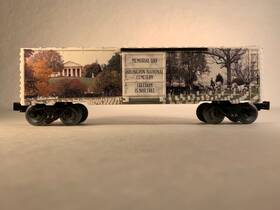 6-84672 Lionel Memorial Day Arlington National Cemetery Box Car 2018