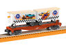 6-84707 Lionel O Hot Wheels 50th Anniversary Flatcar With Piggyback Trailers