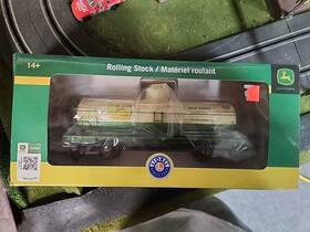 6-84807 Lionel Jhon Deere Licensed Product Hard To Find Tank Car