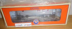6-84870 Lionel #84870 Northern Pacific Ps-4 Flat Car 40ft Trailer O Scale Train Piggyback