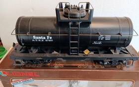 6-87601 Lionel G #87601. Atsf Tank Car