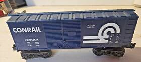 6-9001 Lionel Vintage O O-27 Gauge Blue Conrail Boxcar Cr #9001 No Box