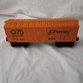 6-9054 Lionel 75th Anniversary Jc Penny Boxcar O Scale Blt 1-77 Railroad Car 6-9054 Lionel 75th Anniversary Jc Penny Boxcar O Scale Blt 1-77 Railroad Car