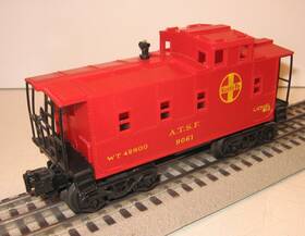 6-9061 Lionel Santa Fe Sp-type Caboose Mint 1970-76
